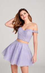 3 of 5 Ellie Wilde EW22061S Dress Lavender