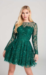 3 of 4 Ellie Wilde EW22062S Dress Emerald