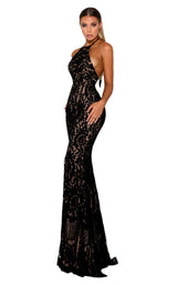 3 of 7 Portia and Scarlett Elle Gown Black