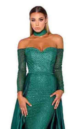 18 of 50 Portia and Scarlett Emerald Gown Emerald