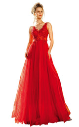 MNM Couture F4884 Red