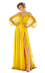 1 of 2 MNM Couture F6274 Salmon