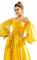 2 of 2 MNM Couture F6275 Salmon