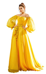 1 of 2 MNM Couture F6275 Salmon