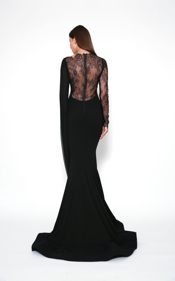 Zeena Zaki FW202104 Dress Black