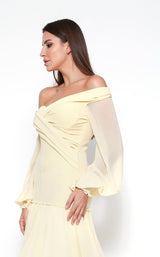 5 of 6 Zeena Zaki FW202106 Dress Yellow