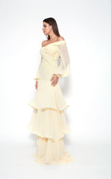 2 of 6 Zeena Zaki FW202106 Dress Yellow