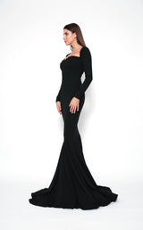 2 of 6 Zeena Zaki FW202111 Dress Black-White