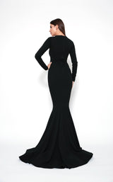 3 of 6 Zeena Zaki FW202111 Dress Black-White