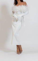 2 of 3 Zeena Zaki FW222310 White