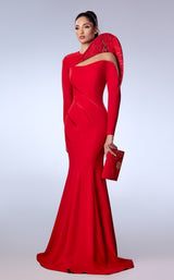 1 of 2 Reverie Couture FW68 Red