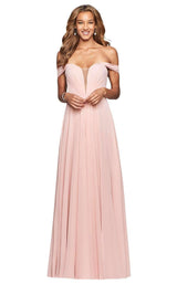 1 of 10 Faviana 8088 Dusty Pink