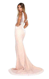 3 of 8 Portia and Scarlett Florance Gown Ivory/Nude