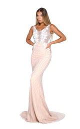 2 of 8 Portia and Scarlett Florance Gown Ivory/Nude