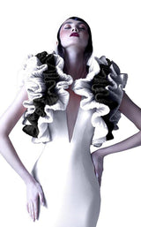 4 of 6 MNM Couture G0955 Black/White