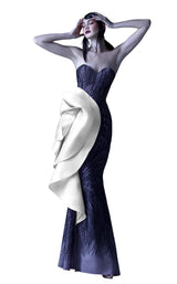 2 of 4 MNM Couture G0961 Black/White