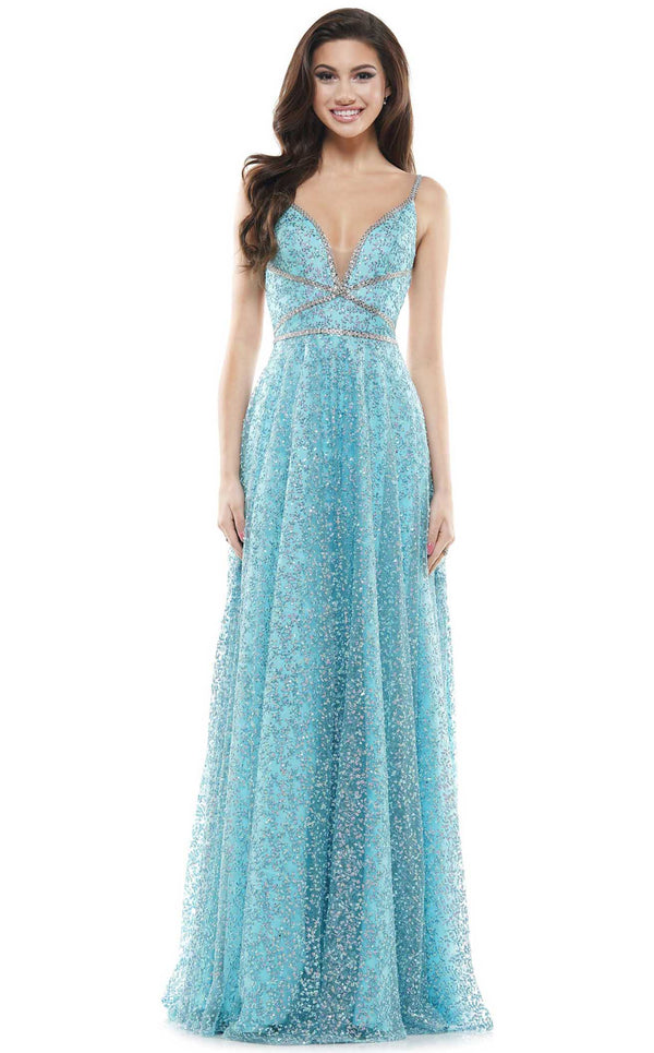 Colors Dress G1020 Dress Light-Blue