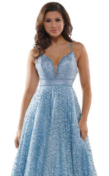Colors Dress G1022 Dress Light-Blue