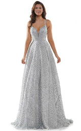 3 of 12 Colors Dress G1022 Dress Silver