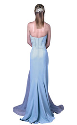 2 of 4 MNM Couture G1023 Blue