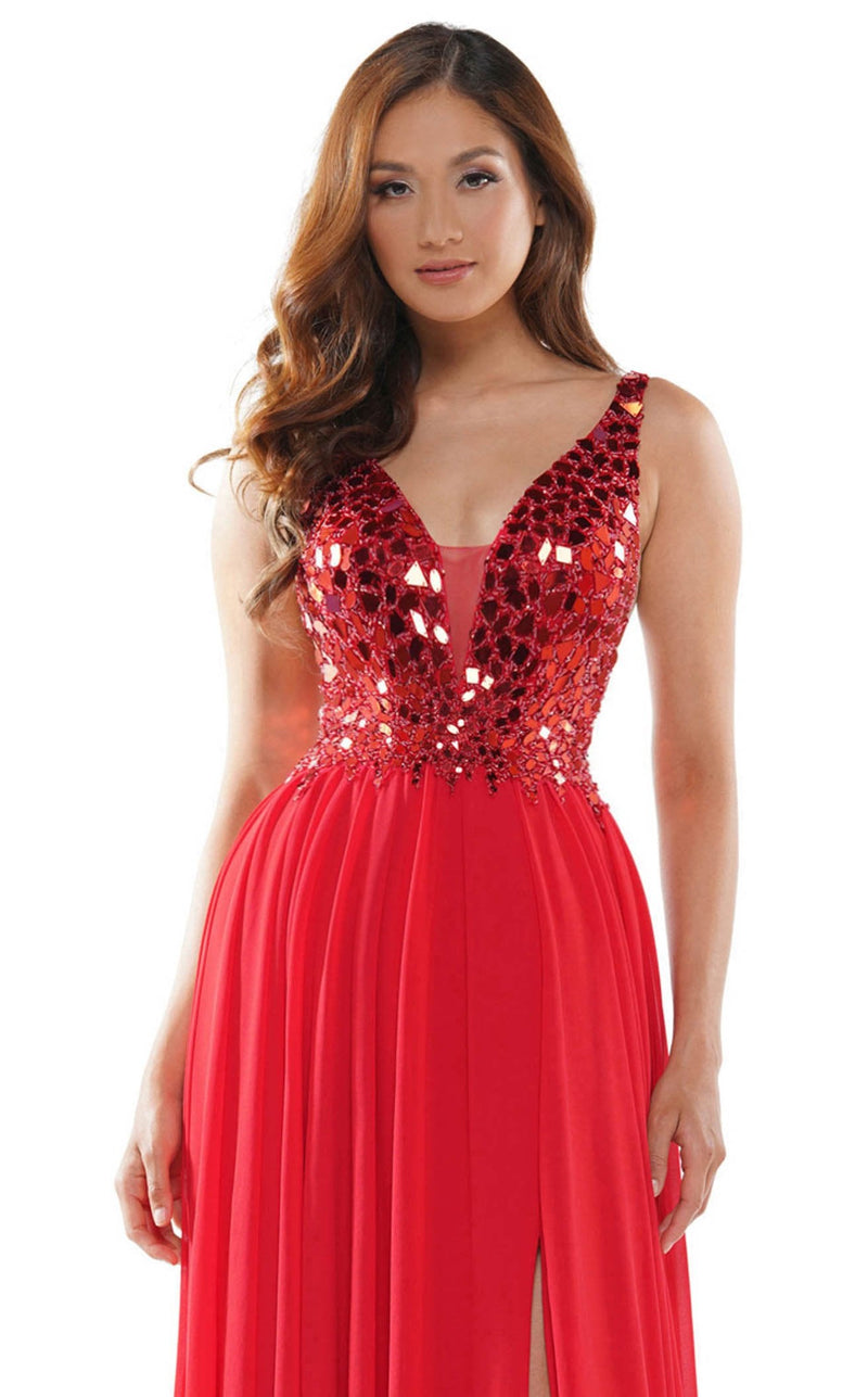 Colors Dress G1024 Dress Red