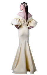 4 of 9 MNM Couture G1035 Yellow