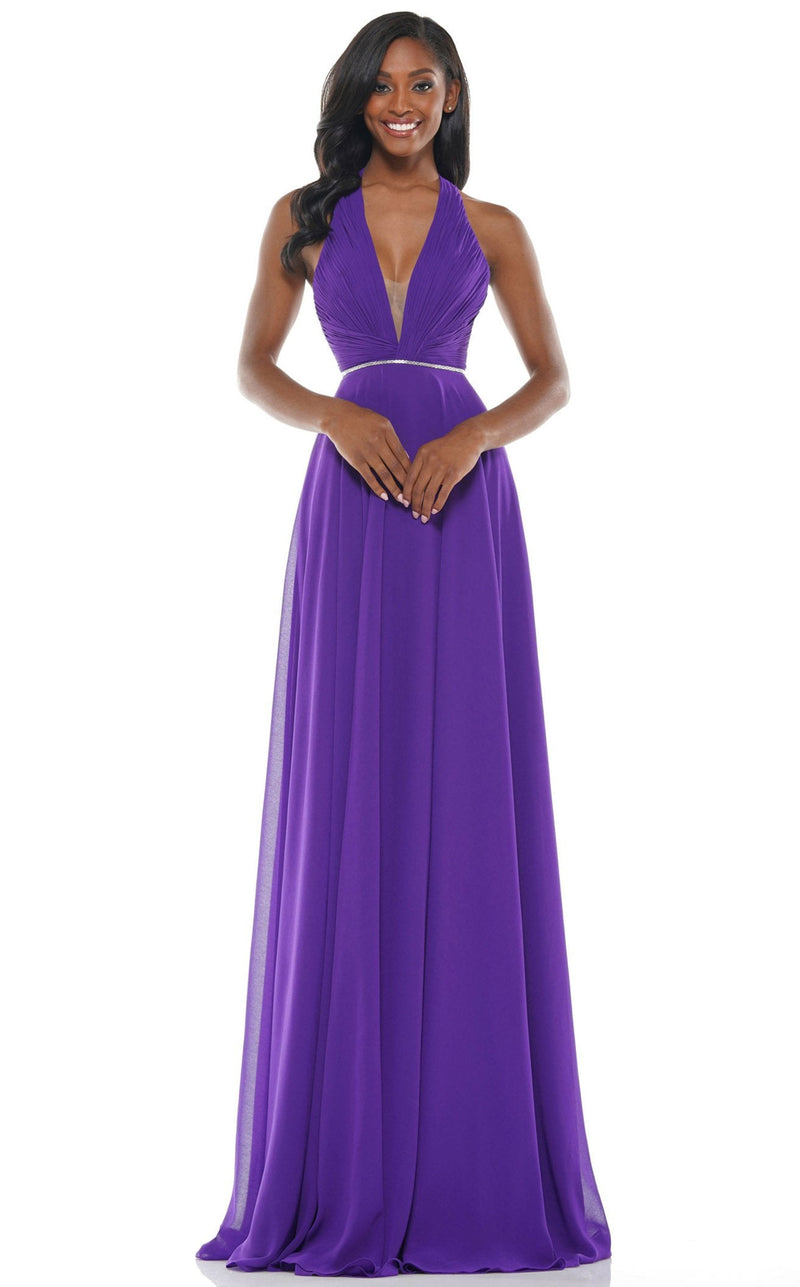 Colors Dress G1038 Dress Purple