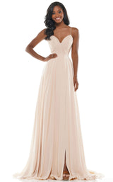 4 of 22 Colors Dress G1039 Dress Champagne