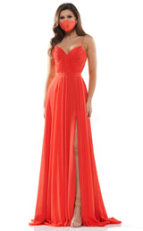 6 of 22 Colors Dress G1039 Dress Orange