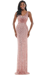 4 of 20 Colors Dress G1042 Dress Rose-Gold