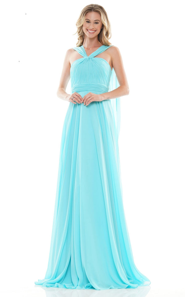Colors Dress G1050 Dress Tiffany-Blue