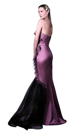 2 of 4 MNM Couture G1055 Black-Pink