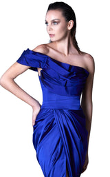 4 of 5 MNM Couture G1068 Royal Blue