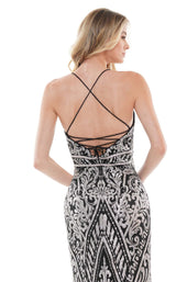 9 of 10 Colors Dress G1070 Dress Black-Silver