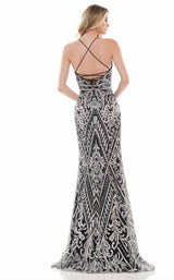 4 of 10 Colors Dress G1070 Dress Black-Silver