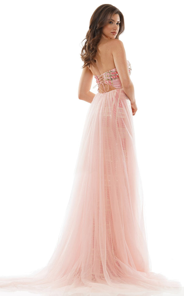 Colors Dress G1077 Dress Pink