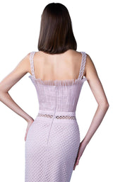 5 of 5 MNM Couture G1087 Taupe