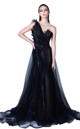 1 of 4 MNM Couture G1092 Champagne