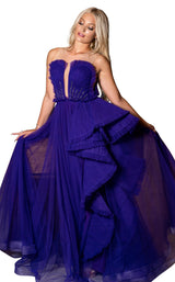 2 of 7 MNM Couture G1102 Purple