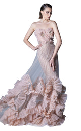 1 of 2 MNM Couture G1108 Nude