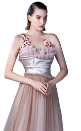 4 of 5 MNM Couture G1125 Beige