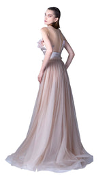 2 of 5 MNM Couture G1125 Beige