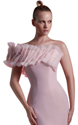 3 of 4 MNM Couture G1205 Dress Pink