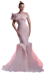 1 of 4 MNM Couture G1205 Dress Pink
