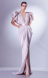 1 of 4 MNM Couture G1324 Dress Blush