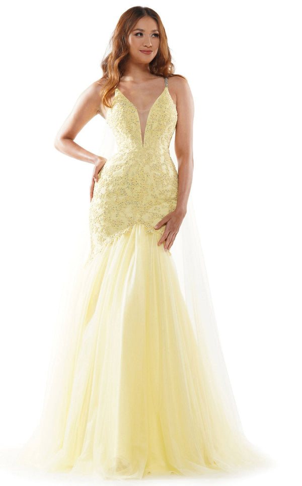 Colors Dress G962 Dress Light-Yellow