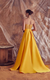 2 of 2 Gatti Nolli Couture GA5075 Dress Mustard