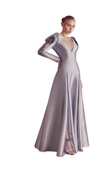 1 of 2 Gatti Nolli Couture GA5094 Dress Silver