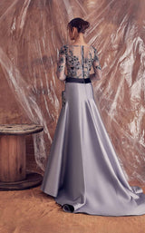 2 of 2 Gatti Nolli Couture GA5110 Dress Grey-Black