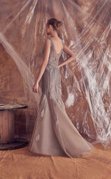 2 of 2 Gatti Nolli Couture GA5115 Dress Nude-Grey